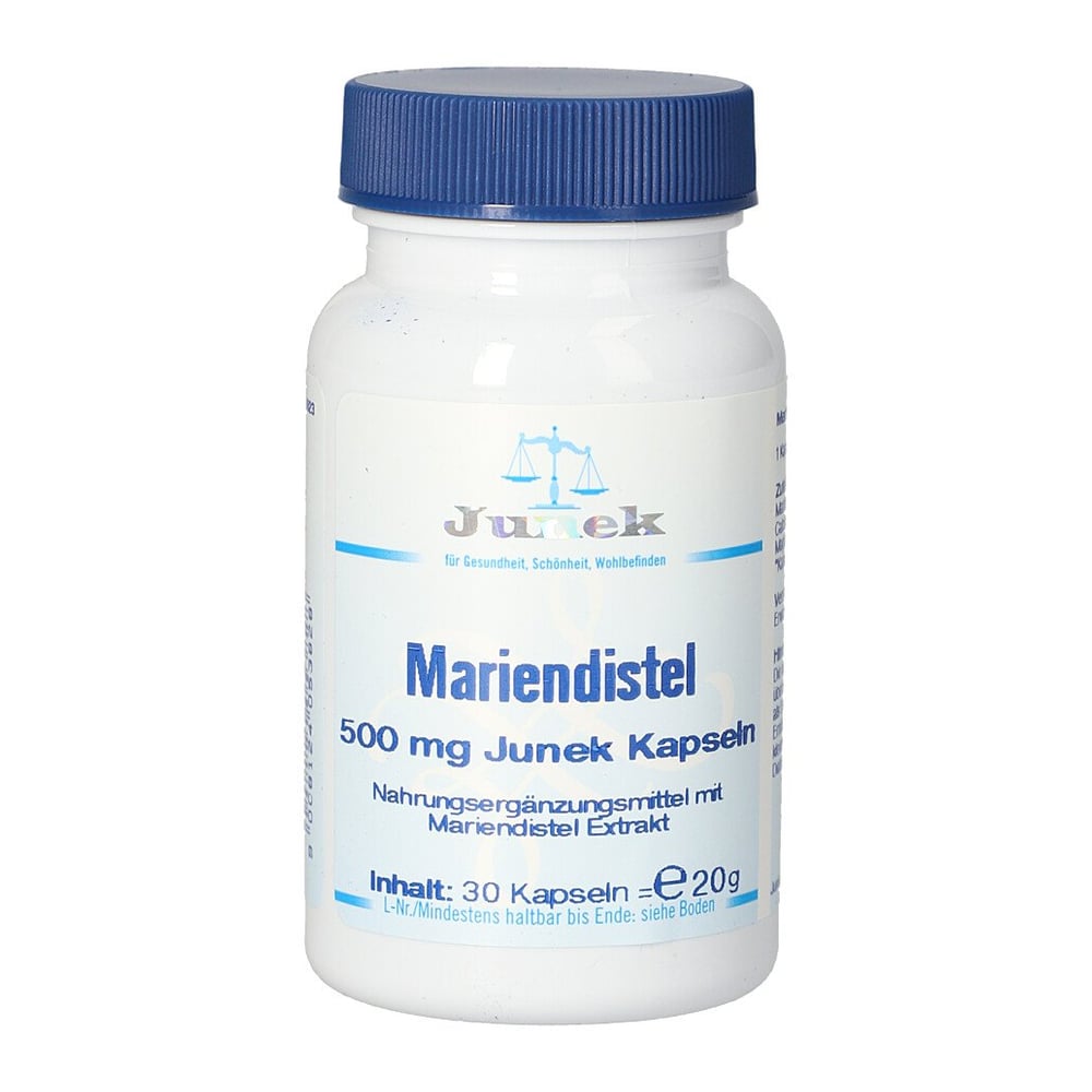 Mariendistel 500mg Junek Kapseln