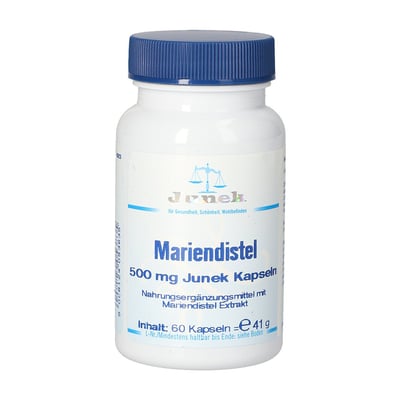 Mariendistel 500 mg Junek Kapseln Produktbild 1
