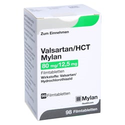 Valsartan/HCT Mylan 80 mg/12,5 mg