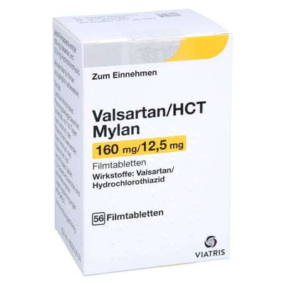 Valsartan/HCT Mylan 160 mg/12,5 mg