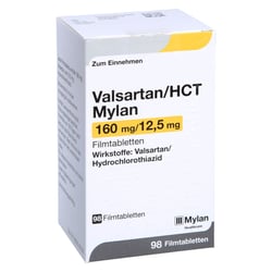 Valsartan/HCT Mylan 160 mg/12,5 mg