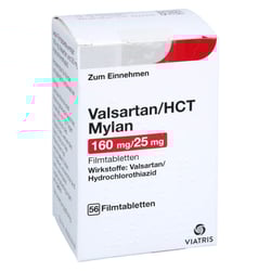 Valsartan/HCT Mylan 160 mg/25 mg
