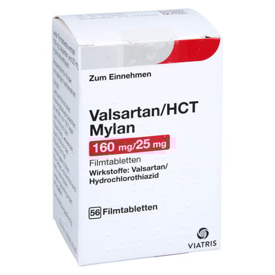 Valsartan/HCT Mylan 160 mg/25 mg