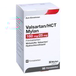 Valsartan/HCT Mylan 160 mg/25 mg