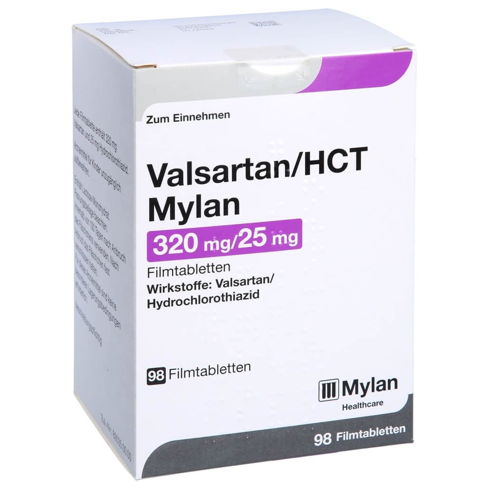 Valsartan/HCT Mylan 320 mg/25 mg