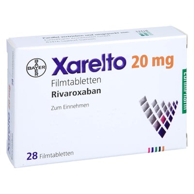 Xarelto 20 mg