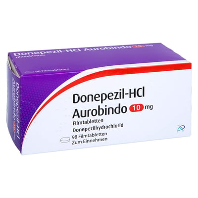 Donepezil-HCl Aurobindo 10 mg Produktbild 1