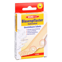 Blasenpflaster transparent 4 Größen hydrocolloid