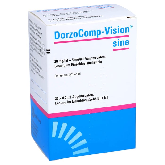 DorzoComp-Vision sine 20mg/ml + 5mg/ml Augentropfen