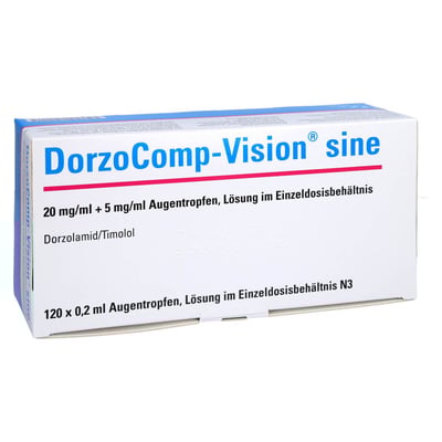DorzoComp-Vision sine 20 mg/ml + 5 mg/ml Augentropfen