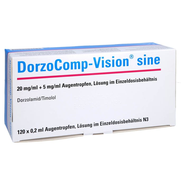 DorzoComp-Vision sine 20mg/ml + 5mg/ml Augentropfen
