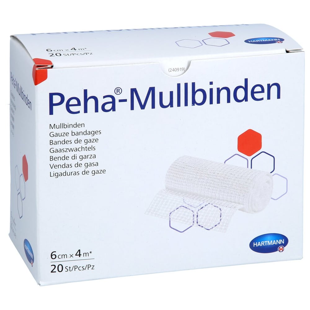 Peha-mullbinde 6 cmx4 m