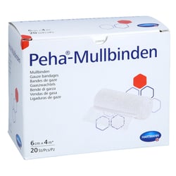 Peha-mullbinde 6 cmx4 m