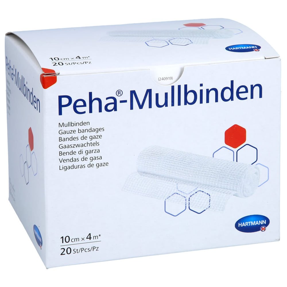 Peha-mullbinde 10 cmx4 m