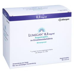 Lumigan 0.3mg/ml Augentropfen im Einzeldosisbeh.