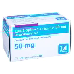 Quetiapin - 1 A Pharma 50mg Retardtabletten