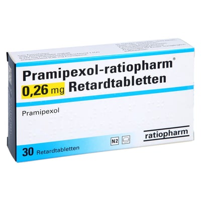 Pramipexol-ratiopharm 0,26 mg