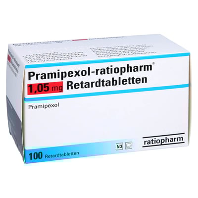 Pramipexol-ratiopharm 1,05 mg