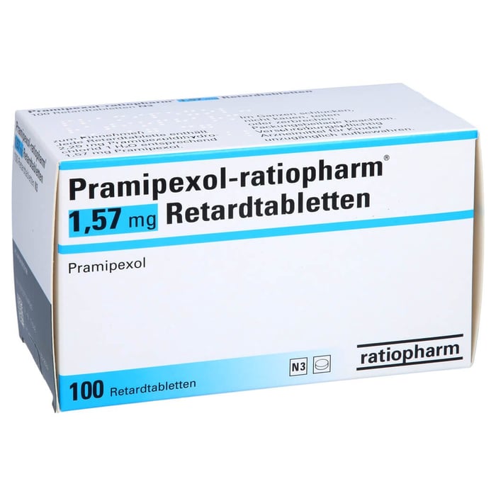 Pramipexol-ratiopharm 1,57mg