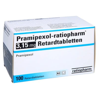 Pramipexol-ratiopharm 3,15 mg