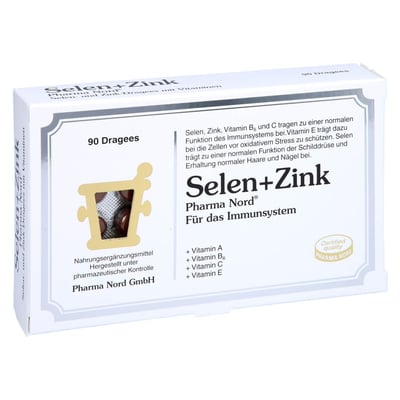 Selen+zink Pharma Nord Dragees