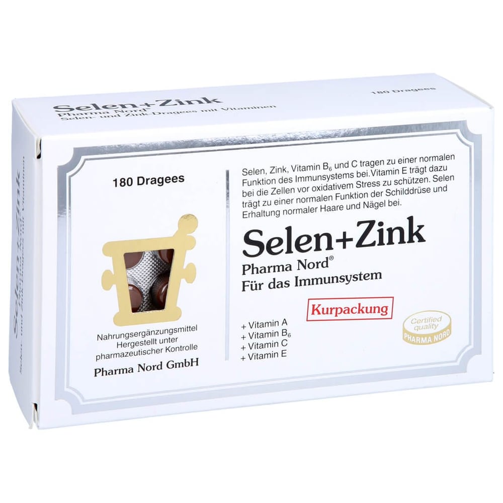 Selen+zink Pharma Nord Dragees