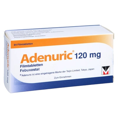 Adenuric 120 mg Filmtabletten Produktbild 1