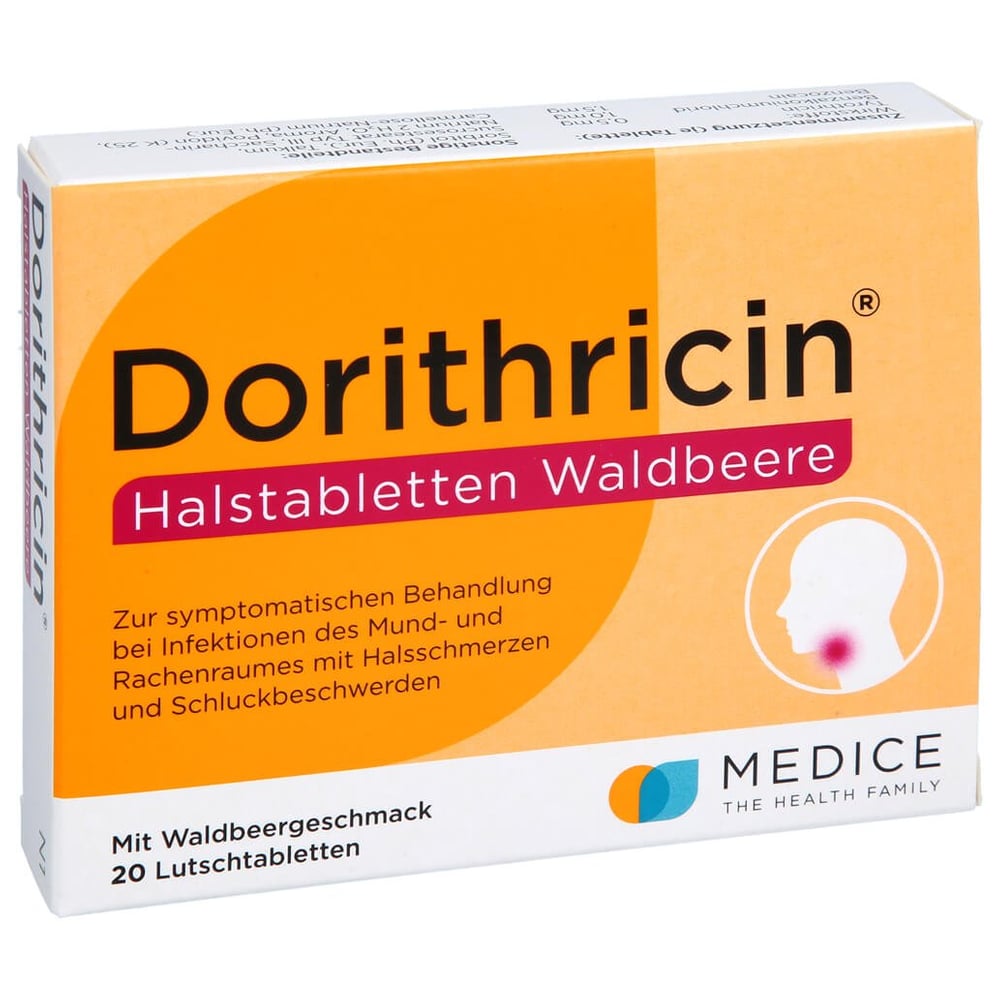 Dorithricin Halstabletten Waldbeere 0,5 mg/1,0 mg/1,5 mg