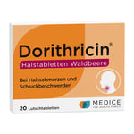 Dorithricin Halstabletten Waldbeere 0,5 mg/1,0 mg/1,5 mg Produktbild 1