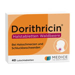 Dorithricin Halstabletten Waldbeere 0,5 mg/1,0 mg/1,5 mg Produktbild 1
