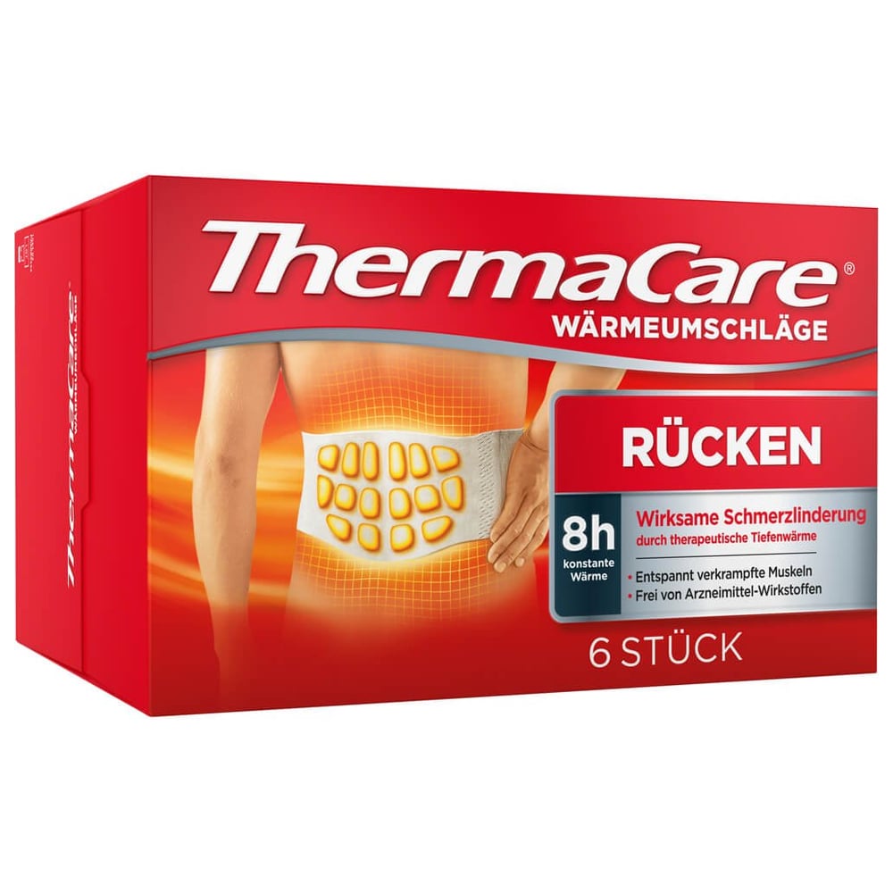 Thermacare Wärmeumschläge bei Rückenschmerzen