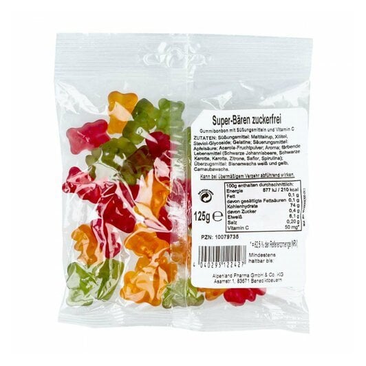 Super Bären Gummibonbon zuckerfrei