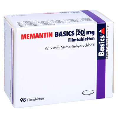 Memantin Basics 20 mg Produktbild 1