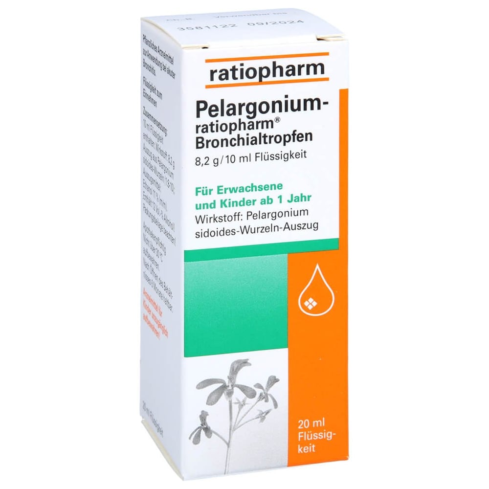 Pelargonium-ratiopharm Bronchialtropfen