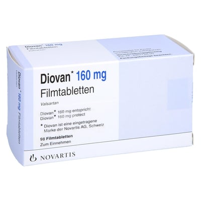 Diovan 160 mg Filmtabletten Produktbild 1