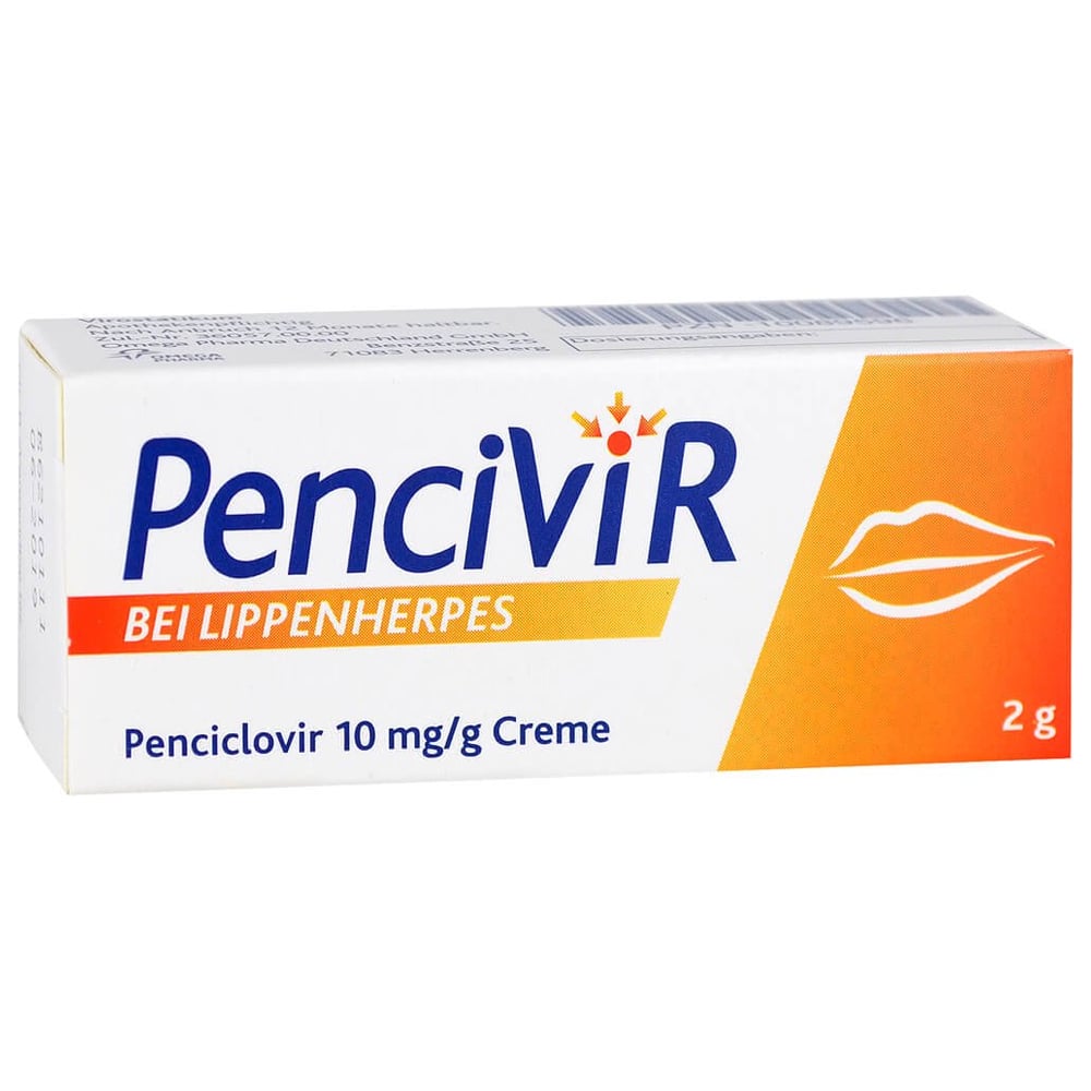 Pencivir bei Lippenherpes 10 mg/g