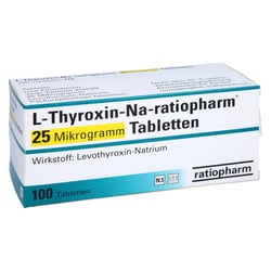 L-Thyroxin-Na-ratiopharm 25 Mikrogramm