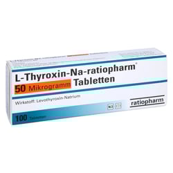 L-Thyroxin-Na-ratiopharm 50 Mikrogramm