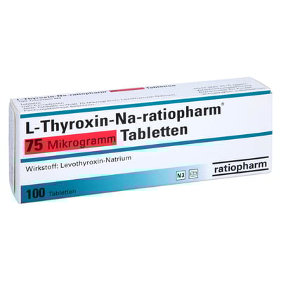 L-Thyroxin-Na-ratiopharm 75 Mikrogramm