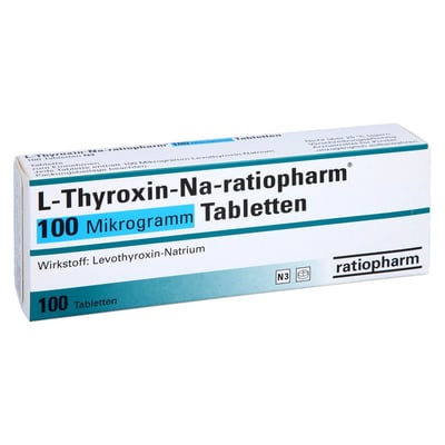 L-Thyroxin-Na-ratiopharm 100 Mikrogramm