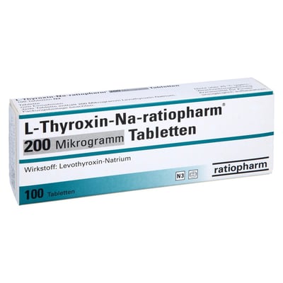 L-Thyroxin-Na-ratiopharm 200 Mikrogramm