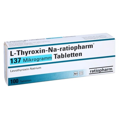 L-Thyroxin-Na-ratiopharm 137 Mikrogramm