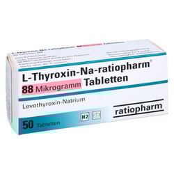 L-Thyroxin-Na-ratiopharm 88 Mikrogramm