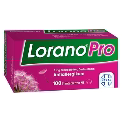 Lorano Pro bei Allergie