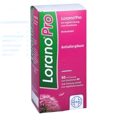 LoranoPro 0,5 mg/ml Lösung zum Einnehmen - Bei allergischen Reaktionen