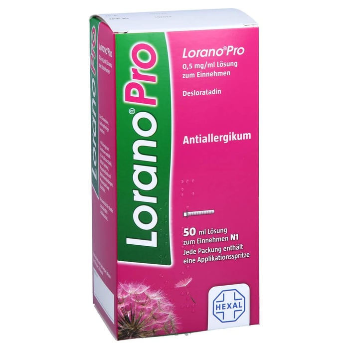 LoranoPro 0,5 mg/ml Lösung zum Einnehmen - Bei allergischen Reaktionen