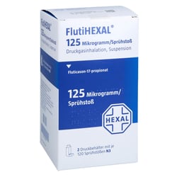 FlutiHEXAL 125 Mikrogramm/Sprühstoß