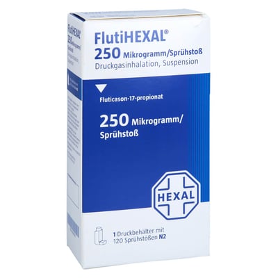 FlutiHEXAL 250 Mikrogramm/Sprühstoß