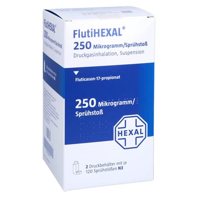 FlutiHEXAL 250 Mikrogramm/Sprühstoß