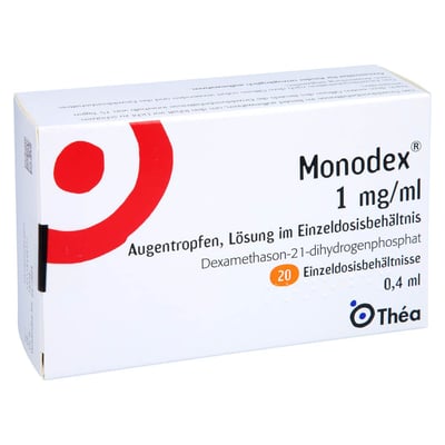 Monodex 1 mg/ml Augentropfen Produktbild 1